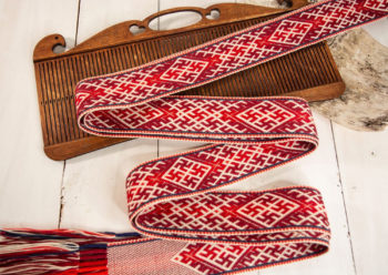 Handmade traditional woven belt